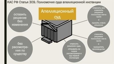 Требования к форме и содержанию апелляционной жалобы