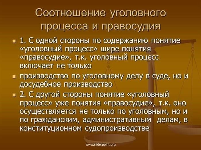 Формы реализации уголовной ответственности: