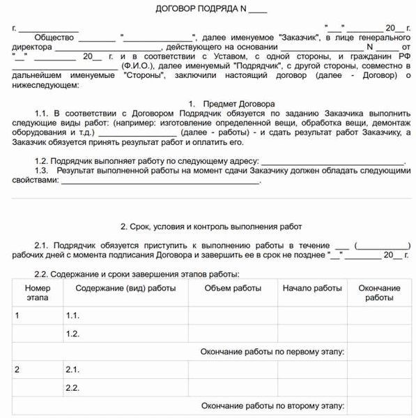 Порядок определения размера убытков в случае ненадлежащего качества работы подрядчика