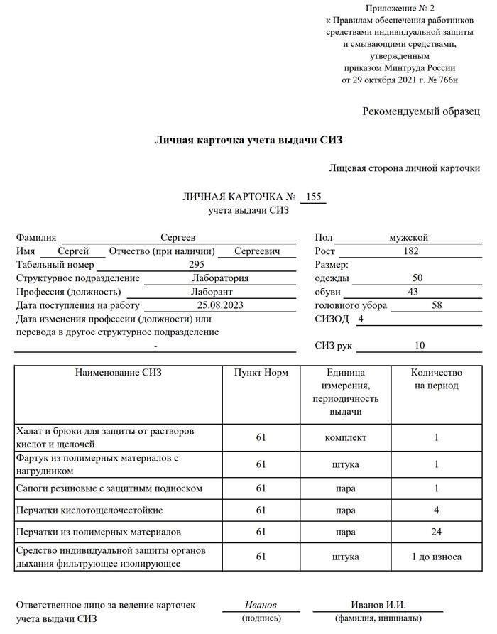 Правовые основы использования средств индивидуальной защиты