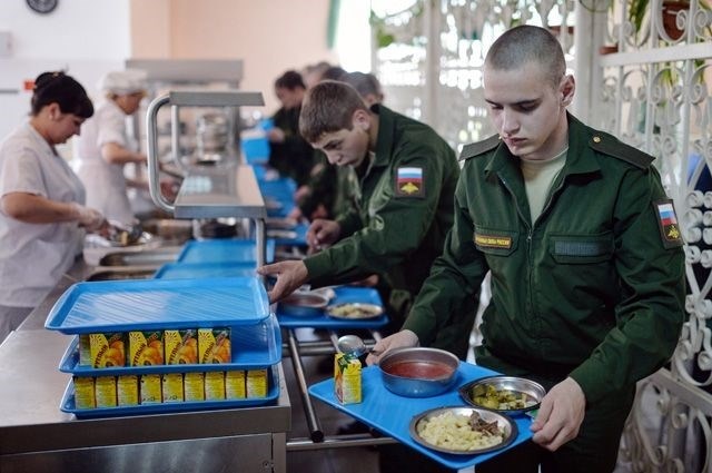 Сколько раз в день кормят военных